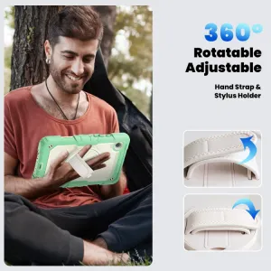 SOLID 360 Odolný obal pre Samsung Galaxy Tab A9 svetlozelený