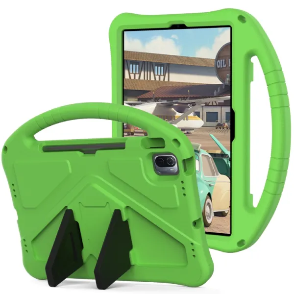 KIDDO Detský obal pre Xiaomi Pad 6 / Pad 6 Pro zelený