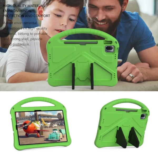 KIDDO Detský obal pre Xiaomi Pad 6 / Pad 6 Pro zelený