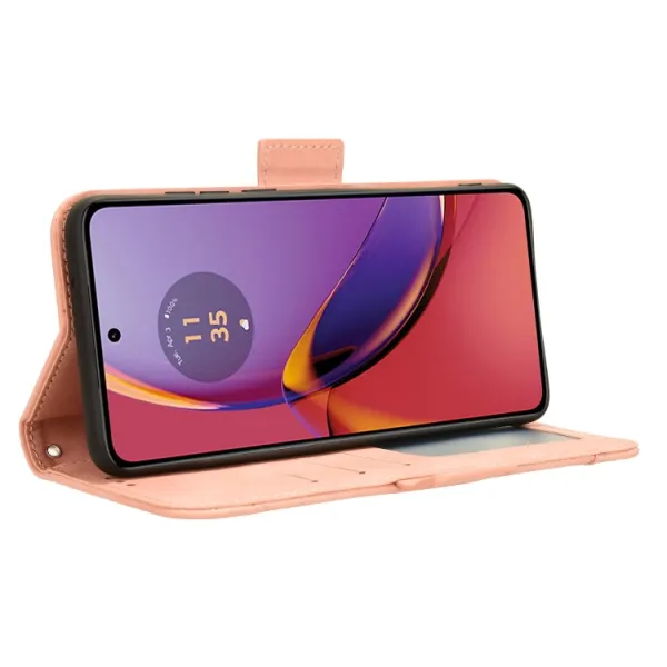 SLOT Peňaženkový obal pre Motorola Moto G84 5G ružový