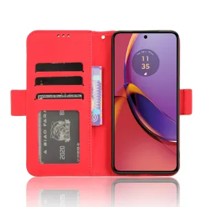 SLOT Peňaženkový obal pre Motorola Moto G84 5G červený