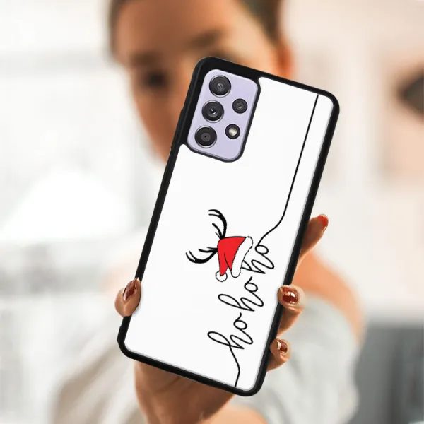 MY ART Kryt s vianočným dizajnom  Samsung Galaxy A52 / A52s / A52 5G HOHOHO (073)