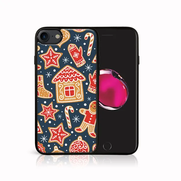 MY ART Kryt s vianočným dizajnom Apple iPhone SE 2022 / 2020 / 7 / 8  CHRISTMAS (069)