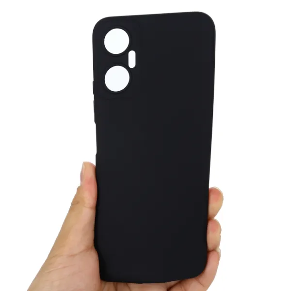 RUBBER Ochranný kryt pre Infinix Hot 20 5G čierny