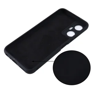 RUBBER Ochranný kryt pre Infinix Hot 20 5G čierny