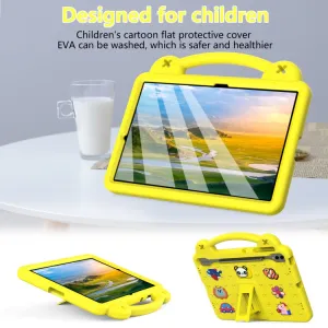 FANY Detský kryt na tablet pre Samsung Galaxy Tab S9 FE+ žltý
