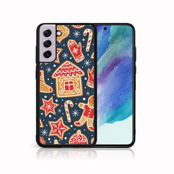 MY ART Kryt s vianočným dizajnom  Samsung Galaxy S21 FE 5G CHRISTMAS (069)
