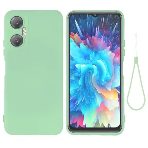 RUBBER Ochranný kryt pre Infinix Hot 20 5G zelený