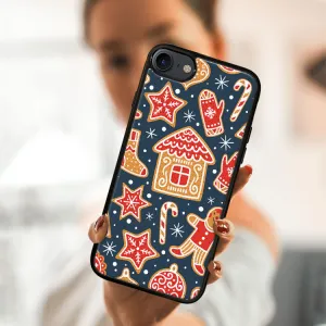 MY ART Kryt s vianočným dizajnom Apple iPhone SE 2022 / 2020 / 7 / 8  CHRISTMAS (069)