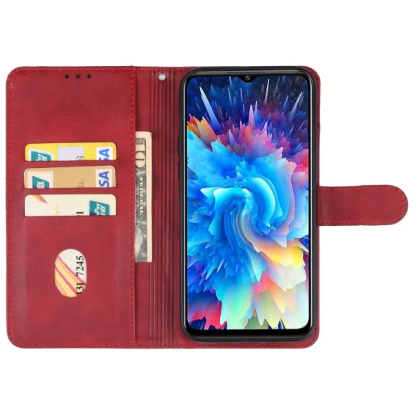 SMOOTH Peňaženkové puzdro pre Infinix Hot 20 5G červené