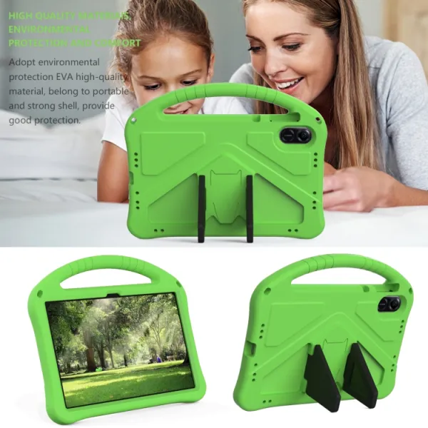 KIDDO Detský obal pre Honor Pad X9 zelený