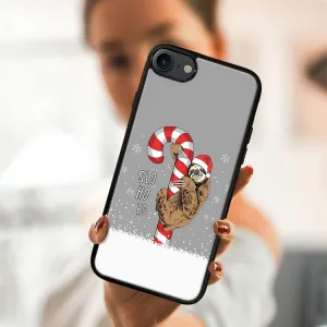 MY ART Kryt s vianočným dizajnom Apple iPhone SE 2022 / 2020 / 7 / 8  CANDY (076)
