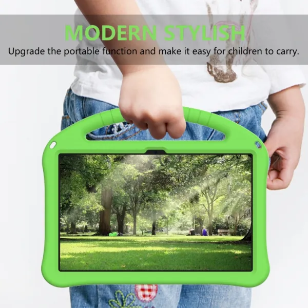 KIDDO Detský obal pre Honor Pad X9 zelený