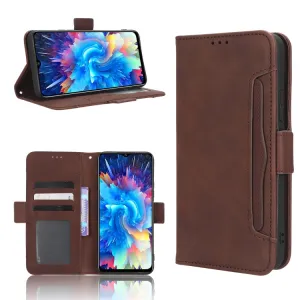 SLOT Peňaženkový obal pre Infinix Hot 20 5G hnedý