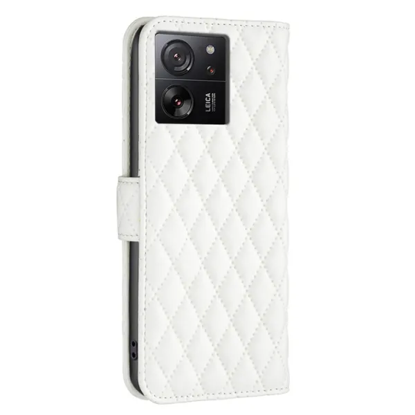 LATTICE Ochranné puzdro pre Xiaomi 13T / 13T Pro biele