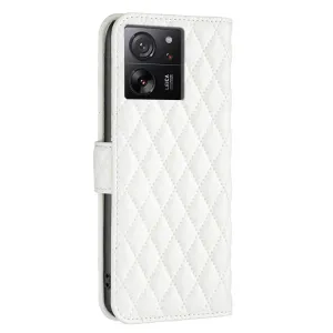 LATTICE Ochranné puzdro pre Xiaomi 13T / 13T Pro biele