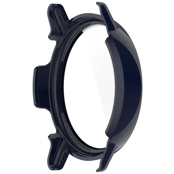 PC FULL COVER Plastový kryt so sklom pre Garmin Vivoactive 5 modrý
