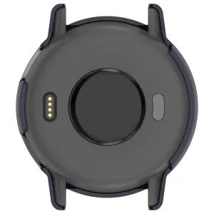 PC FULL COVER Plastový kryt so sklom pre Garmin Vivoactive 5 modrý
