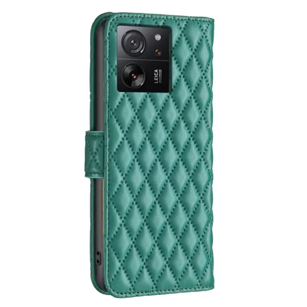 LATTICE Ochranné puzdro pre Xiaomi 13T / 13T Pro zelené