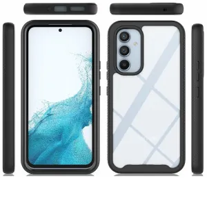 DUAL Obojstranný kryt s fóliou Samsung Galaxy A34 5G čierny