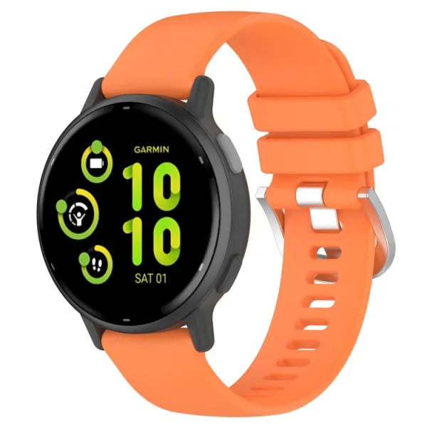 SILICONE Remienok pre Garmin Vivoactive 5 / Vivoactive 6 oranžový