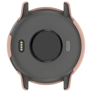 PC FULL COVER Plastový kryt so sklom pre Garmin Vivoactive 5 ružový