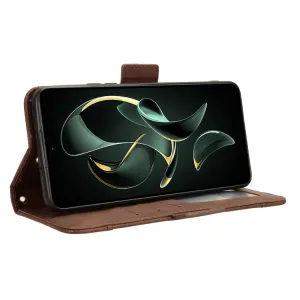 SLOT Peňaženkový obal pre Xiaomi 13T / 13T Pro hnedý