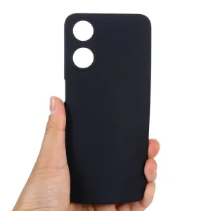 RUBBER Ochranný kryt pre Oppo A78 5G čierny