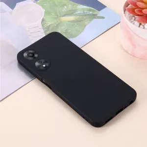 RUBBER Ochranný kryt pre Oppo A78 5G čierny