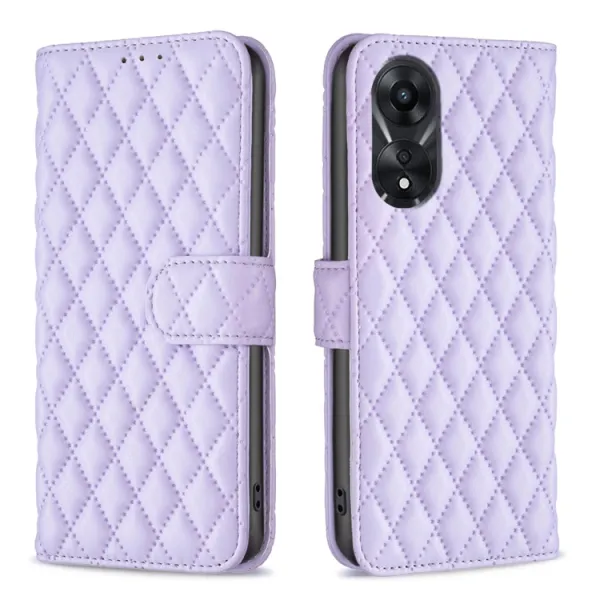 LATTICE Ochranné puzdro pre Oppo A78 5G fialový