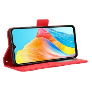 SLOT Peňaženkový obal pre Oppo A38 červený