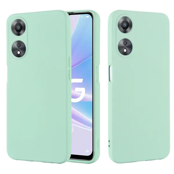 RUBBER Ochranný kryt pre Oppo A78 5G zelený