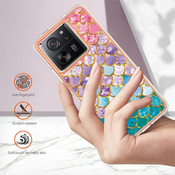 IMD MARBLE Ochranný kryt Xiaomi 13T / 13T Pro COLORFUL SCALES