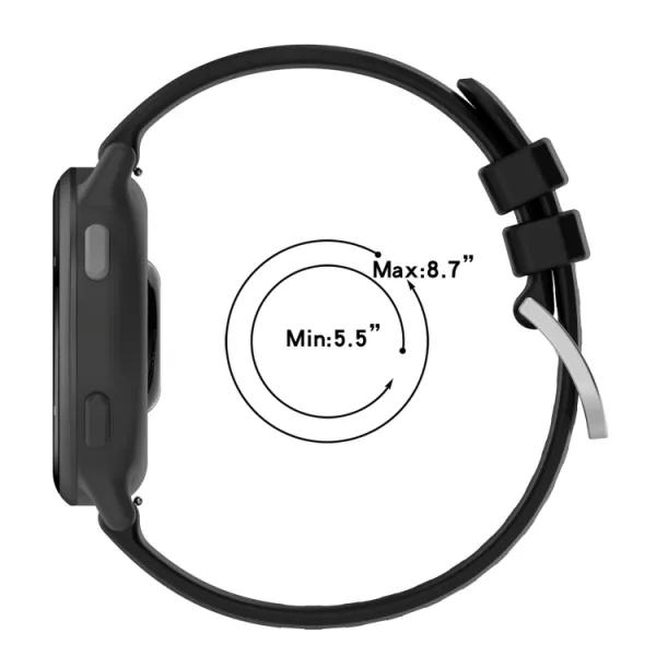SILICONE Remienok pre Garmin Vivoactive 5 / Vivoactive 6 modrý