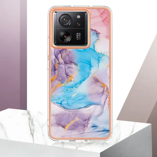 IMD MARBLE Ochranný kryt Xiaomi 13T / 13T Pro BLUE