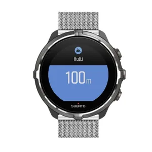 MILANESE Kovový remienok pre Suunto 9 strieborný