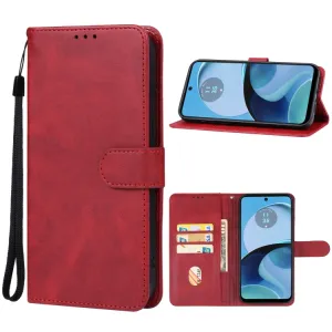 SMOOTH Peňaženkové puzdro pre Motorola Moto G54 5G / G54 Power Edition 5G červené
