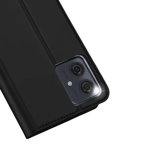 DUX Zaklápacie puzdro pre Motorola Moto G54 5G / G54 Power Edition 5G čierne