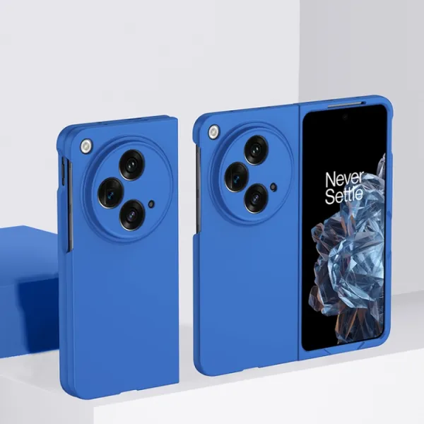 PLASTIC Ochranný plastový kryt pre OnePlus Open tmavomodrý