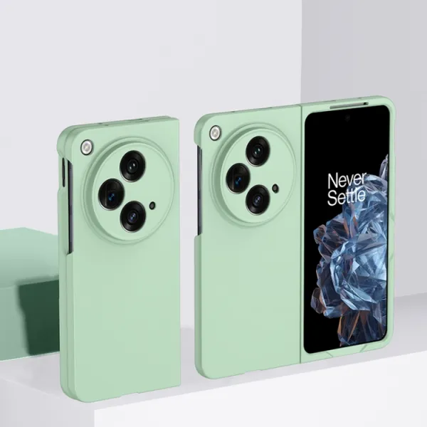 PLASTIC Ochranný plastový kryt pre OnePlus Open svetlozelený