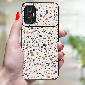 MY ART Ochranný obal Tecno Spark 8 Pro BEIGE TERRAZZO (162)