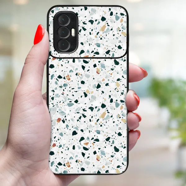MY ART Ochranný obal Tecno Spark 8 Pro GREY TERRAZZO (163)