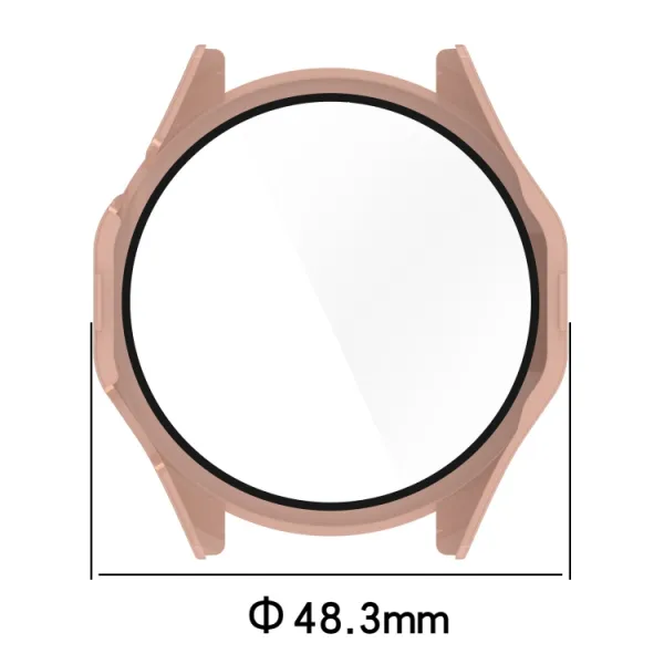 PC HALF COVER Plastový kryt Xiaomi Watch 2 Pro béžový