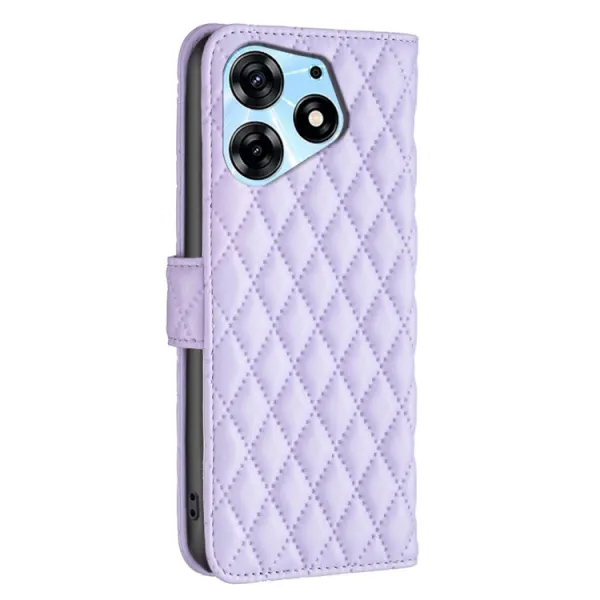 LATTICE Ochranné puzdro pre Tecno Spark 10 Pro fialové