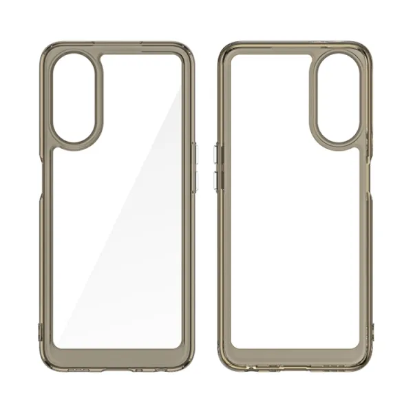 CRYSTAL Ochranný kryt pre Oppo A78 5G šedý