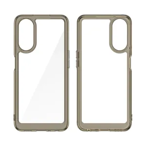 CRYSTAL Ochranný kryt pre Oppo A78 5G šedý