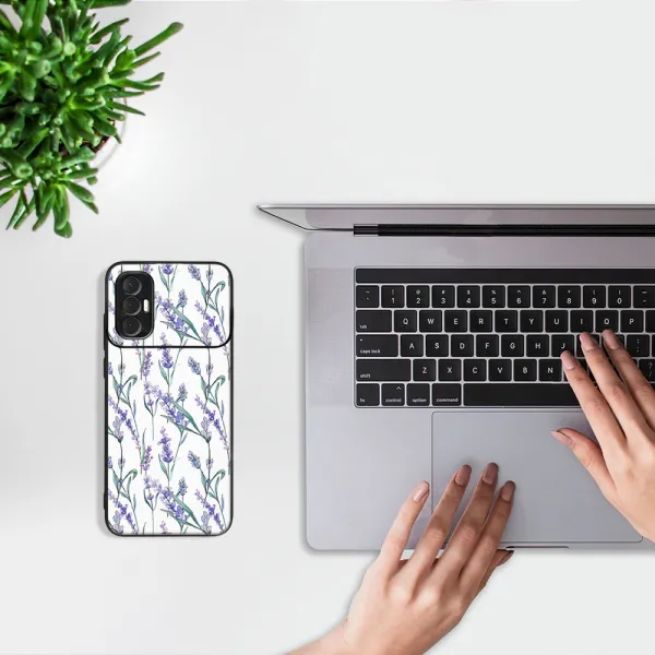 MY ART Ochranný obal Tecno Spark 8 Pro LAVENDER (157)