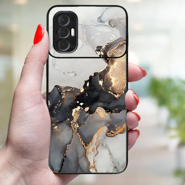 MY ART Ochranný obal Tecno Spark 8 Pro GREY MARBLE (140)