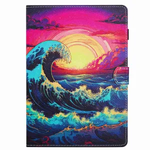 ART Zaklápacie puzdro pre Apple iPad 9.7 (2017) / 9.7 (2018) / iPad Air (1 / 2) WAVES