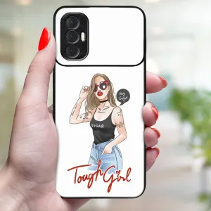 MY ART Ochranný obal Tecno Spark 8 Pro TOUGH GIRL (131)